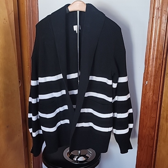 a new day Sweaters - A New Day Striped Cardigan Sweater
